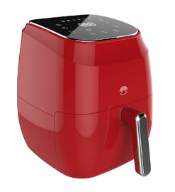 빨간색 빨간 디지털 방식으로 공기 프라이팬 4개 리터, 간단한 요리사 공기 프라이팬 떨어져 자동차