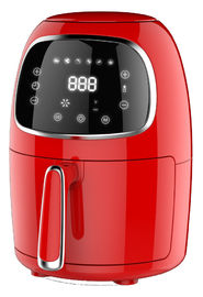 조밀한 빨간 힘 공기 프라이팬, 2개 리터 가정 사용을 위한 소형 공기 프라이팬