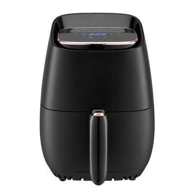 현대 디자인 오일프리 프라이팬 1300W 2.5 리터 다기능 요리 기구 검정 색깔