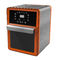 주황색 11L 열기 프라이팬 오븐 PP &amp; 디지털 방식으로 큰 스크린을 가진 강철 물자