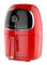 직업적인 조밀한 공기 프라이팬 빨간색 소성 물질 W200*D258*H280mm 크기